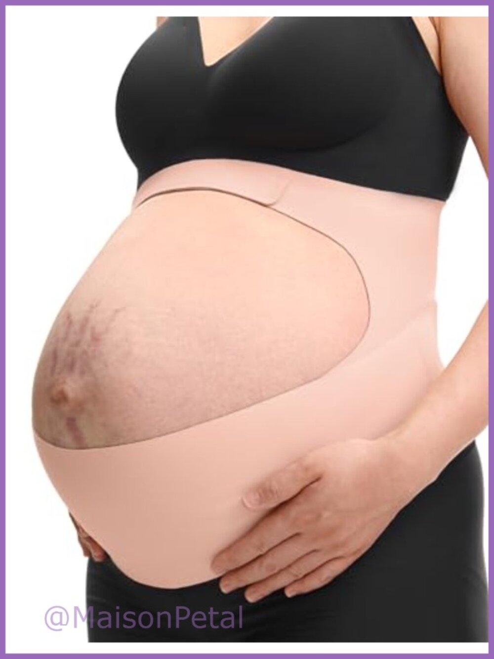 Maternity Belly Band Pregnancy Support Invisible Breathable Postpartum